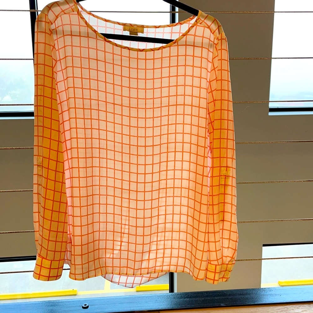 Loft long sleeve blouse